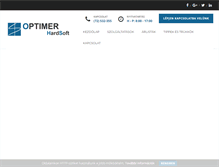 Tablet Screenshot of optimer.hu